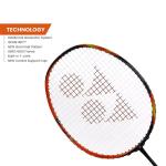 Yonex Astrox 7 Black Orange 4UG4