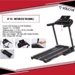 Volcan Motorised Treadmill 2.0 hp