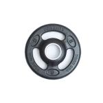 York Fitness ISO-Grip Rubber Weight Plate, 5 LB 