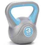 York Fitness Vinyl Kettlebell, 3 Kg 