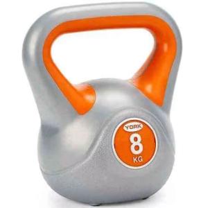 York Fitness Vinyl Kettlebell, 8 Kg 