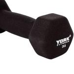 York Fitness Neo Hex Dumbbell, 2 Kg 