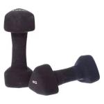 York Fitness Triangle Neoprene Dumbbell, 4 Kg 