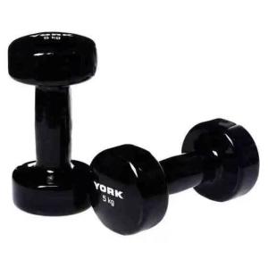 York Fitness Vinyl Dumbbell, 5 Kg 