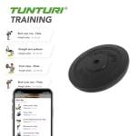 Tunturi Plate Black, Single, 10 Kg 