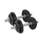 Tunturi 20 Kg Dumbbell Set with 2 Bar Screw