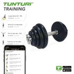 Tunturi Tunturi Dumbbell Set with 1 Bar Screw