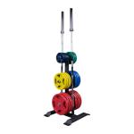 Body Solid Vertical Bumper Plate Rack