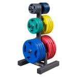 Body Solid Olympic Plate Tree & Bar Holder, WT46