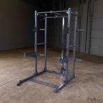 Body Solid Half Rack with J-Cups and Safety Arm Set PPR500