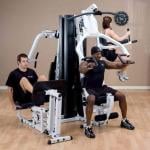 Body Solid EXM3000 Home Gym with VKR30 Vertical Knee Raise Attachment