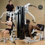 Body Solid EXM3000 Home Gym with VKR30 Vertical Knee Raise Attachment