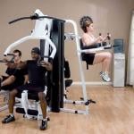 Body Solid EXM3000 Home Gym with VKR30 Vertical Knee Raise Attachment