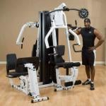 Body Solid EXM3000 Home Gym with VKR30 Vertical Knee Raise Attachment