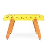 RS Barcelona RS4 Indoor and Outdoor Home Use Football Table, Yellow 