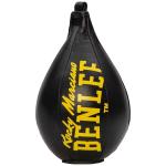 Benlee Palla-Leather Speedball, Black/Yellow, Medium 