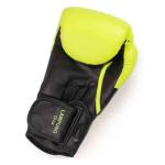 Benlee Artificial Leather Boxing Gloves, Neon Yellow, 12 Oz 