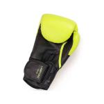 Benlee Artificial Leather Boxing Gloves, Neon Yellow, 16 Oz 