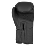 Benlee Artificial Leather Boxing Gloves, Light Black, Medium 