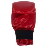 Benlee Belmont Leather Gloves Mitts, Red, XL