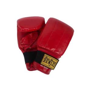 Benlee Belmont Leather Gloves Mitts, Red, XL