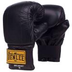 Benlee Belmont Leather Gloves Mitts, Black, Small