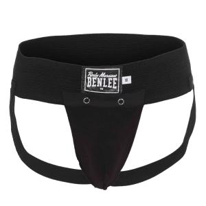 Benlee Athletic Artificial Leather Groin Guard, Black, S 