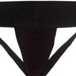 Benlee Athletic Artificial Leather Groin Guard, Black, XL 