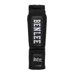 Benlee Flexy Artificial Leather Shin'n Step Guard, Black, S/M 