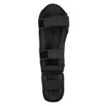 Benlee Black Label Claudius Artificial Leather Shin'N Step Guard, Black, S/M 