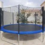 Knightshot Outdoor Round Trampoline, 14ft