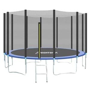 Knightshot Outdoor Round Trampoline, 8ft