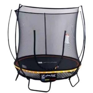 Knightshot Springfree Outdoor Round Trampoline with Ladder, 6ft