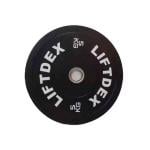 Liftdex Rubber Bumper Plate, 1 Piece, Black, 5 Kg