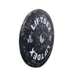 Liftdex Rubber Bumper Plate, 1 Piece, Camo, 15 kg