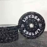 Liftdex Rubber Bumper Plate, 1 Piece, Camo, 20 Kg