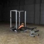 Body Solid GPR378 3 x 3 Power Rack Gray