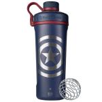 Blender Bottle 26Oz Vacuum Insulated Capt America Marvel Series