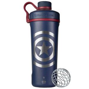 Blender Bottle 26Oz Vacuum Insulated Capt America Marvel Series