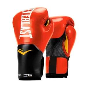 Everlast Prostyle Elite Training Gloves, Red, 14 Oz