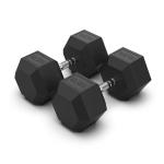 Murano Rubber Hex Dumbbell Pair, 42.5 Kg