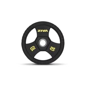 Ziva Performance Rubber Grip Disc, 10 Kg