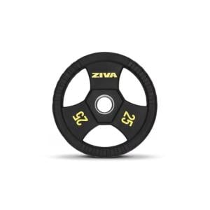 Ziva Performance Rubber Grip Disc, 25 kg