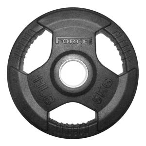 Force USA Rubber Coated Olympic Weight Plate, 5 Kg