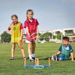 Dawson Sports Ring Toss Game Set, 5 Target, 6 Rings