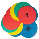 Dawson Sports Numbered Disc Marker - Pack of 10