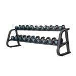 Livepro 2 Tier Dumbbell Rack - 10 Pair