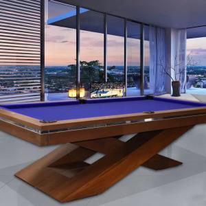 Rais 8ft Solid Oak Wood X Legs Luxury Pool Table/RSA06