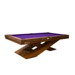 Rais 8ft Solid Oak Wood X Legs Luxury Pool Table/RSA06