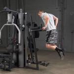 Body Solid Vertical Knee Raise and Dip Station for G9S